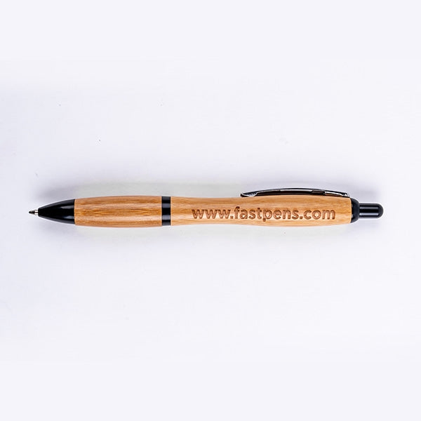 Bamboo Ballpoint Pens - Engraved